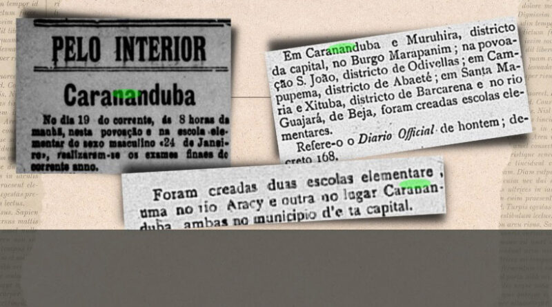 Fontes históricas: jornais